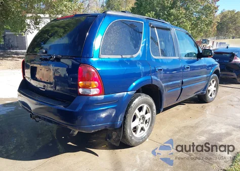 2002 Oldsmobile Bravada из США, поврежденный, VIN 1GHDT13S122111654
